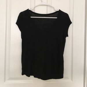 Madewell linen v-neck tee