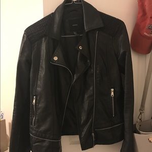 Leather jacket