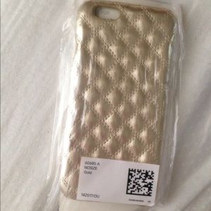 Gold Quilted iPhone 6/6s Case