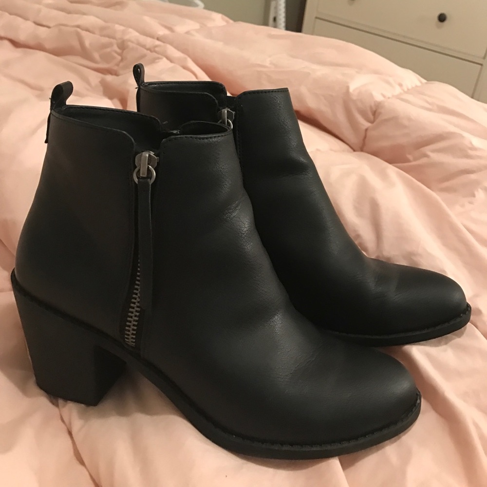 Black booties