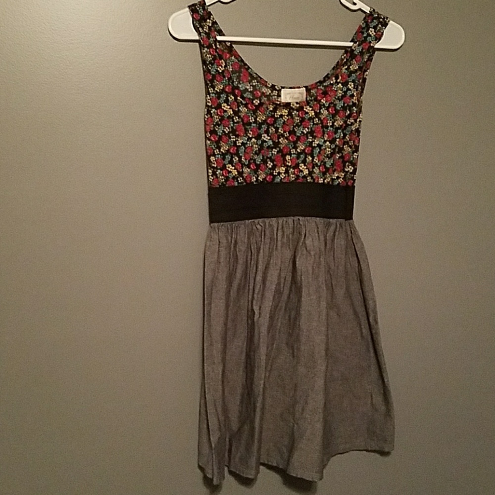 Modcloth Floral Dress XS
