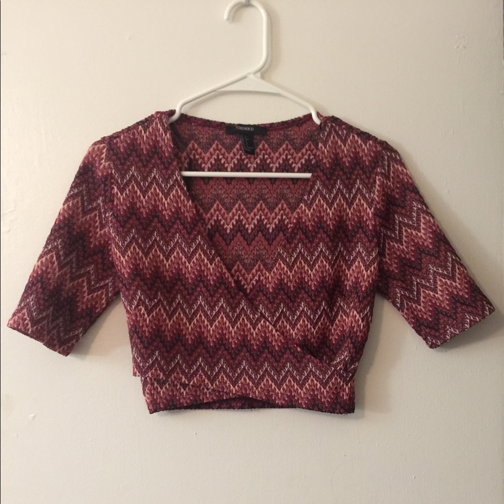Wrapped Crop Top