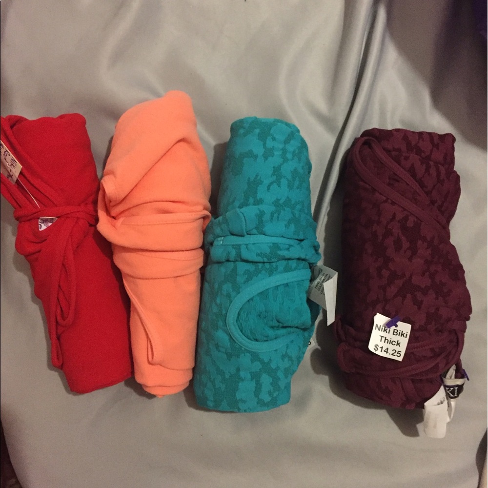3 Nikibiki tanks. $8 each or $20 for all!