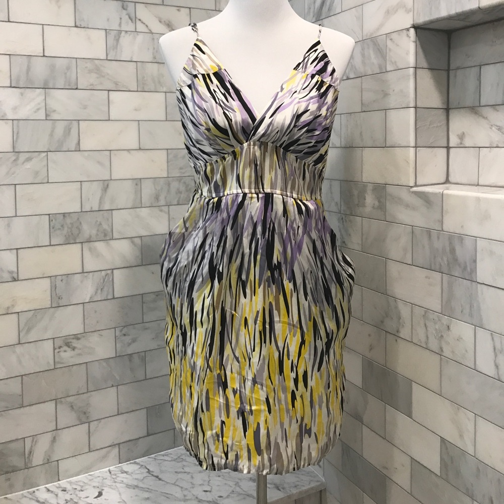 Silk Haven spaghetti strap dress
