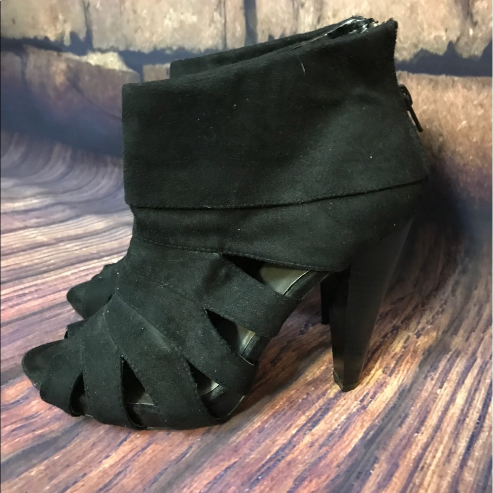 Black booties