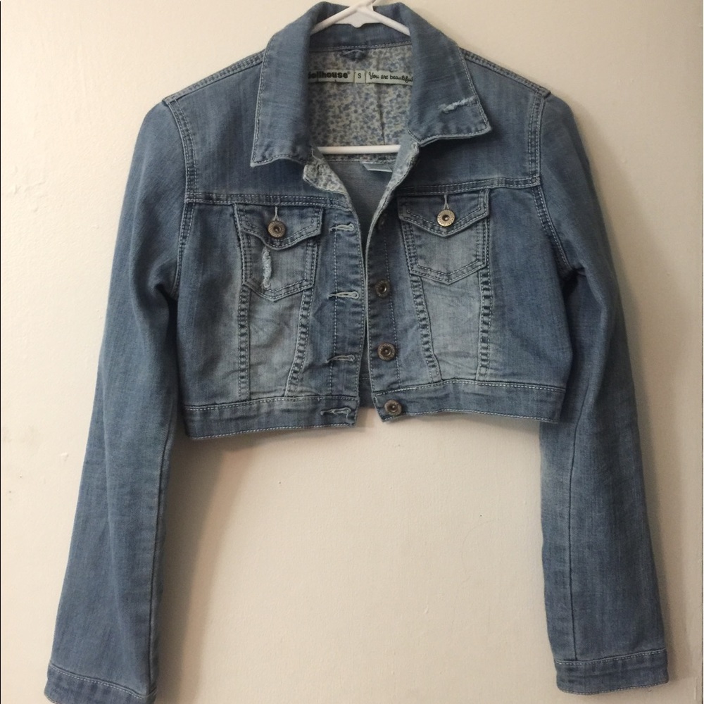 Cropped Denim Jacket