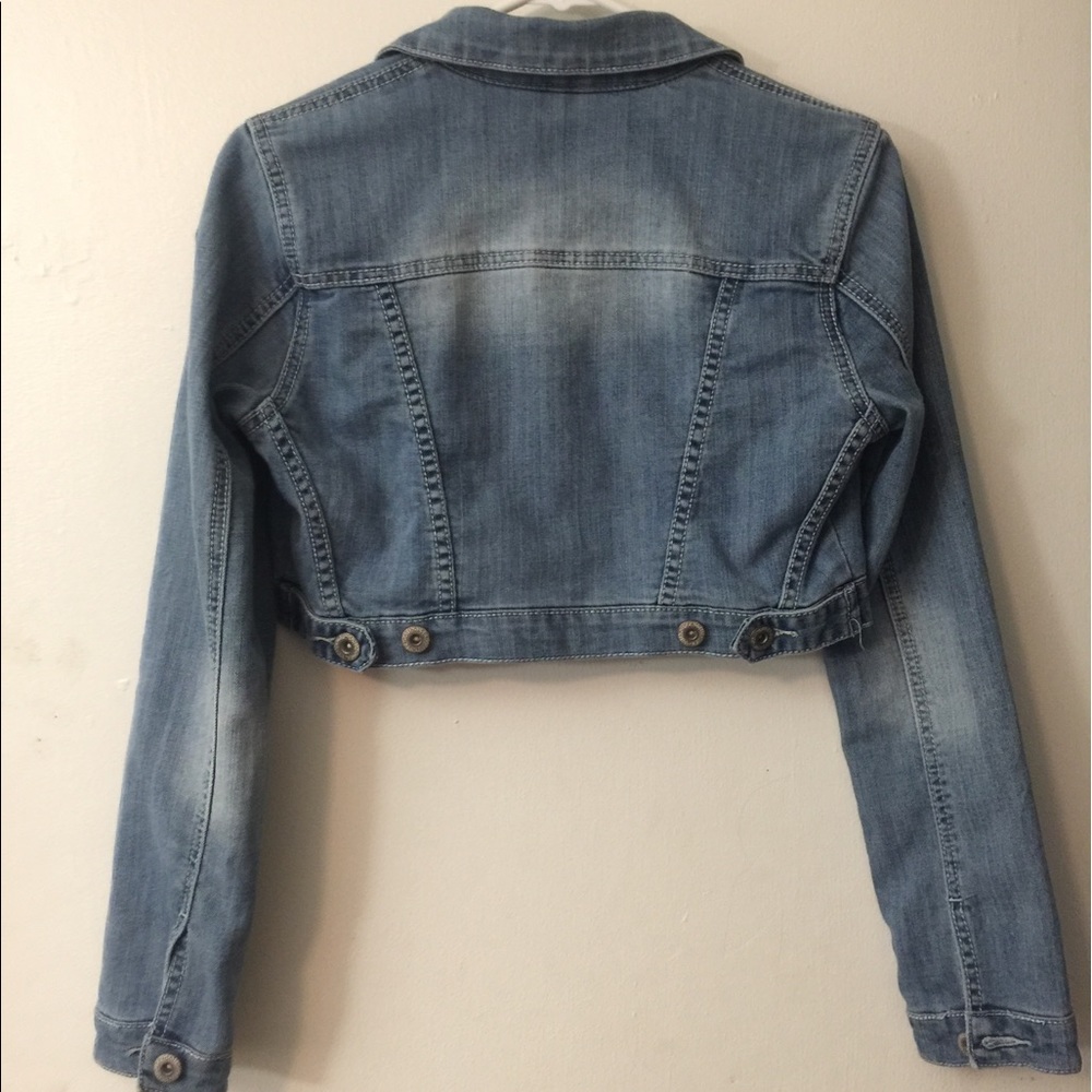 Cropped Denim Jacket - Picture 2 of 2