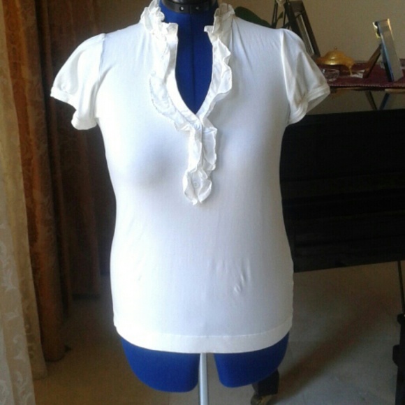 Sweet, White Theory Top - Picture 1 of 4