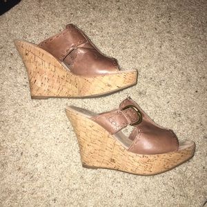 Very Volatile "Jalapeno" cork wedge brown, size 10