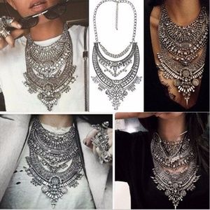 Sparkle me up statement necklace