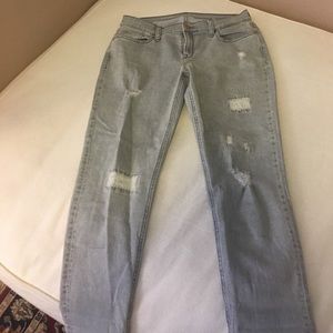 Old Navy grey boyfriend jeans size 27