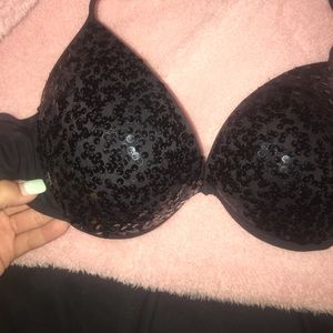 victoria secret sequin swim top