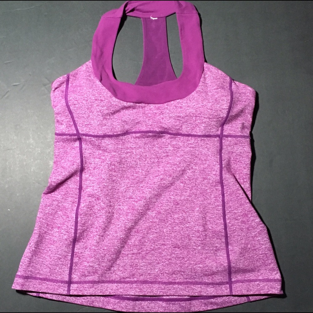 Lululemon scoop neck tank purple  6?