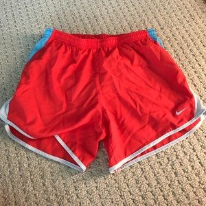 Bright Red Running Shorts