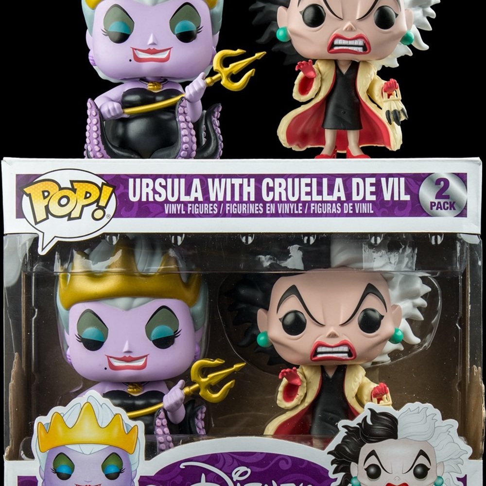 Ursula with Cruela De Vil Funko Pop
