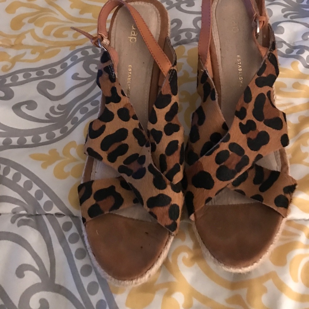 Gap Cheetah Print Wedge