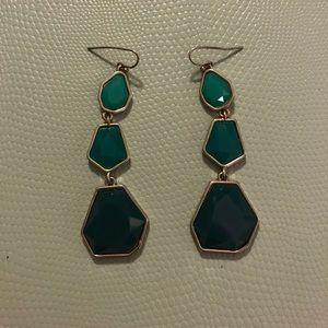 Blue Ombré Earrings
