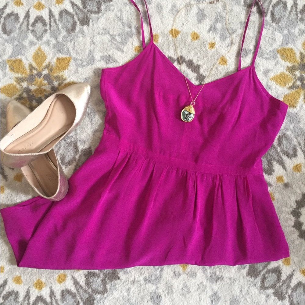 Silk cami dress
