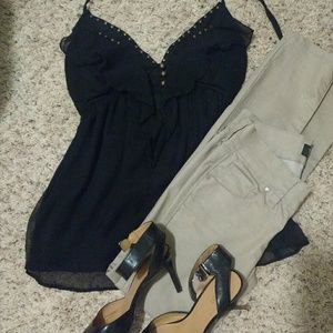 Roxy Black halter top