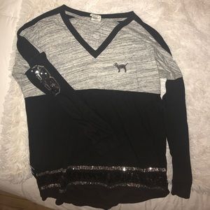 PINK glitter longsleeve