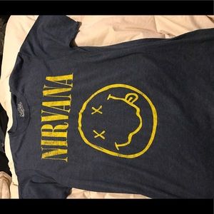 nirvana tee shirt