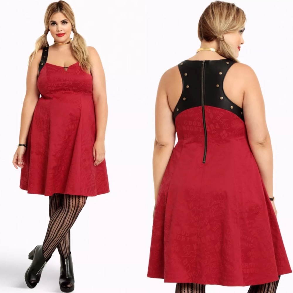 Torrid Suicide Squad Harley Quinn Holster Dress