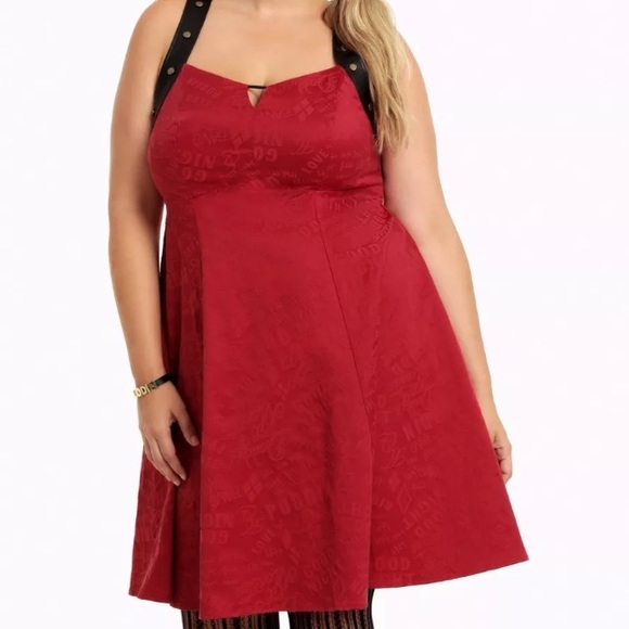 Torrid Suicide Squad Harley Quinn Holster Dress - Picture 2 of 2