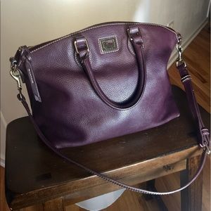 Dooney & Bourke Dillon II Plum Satchel