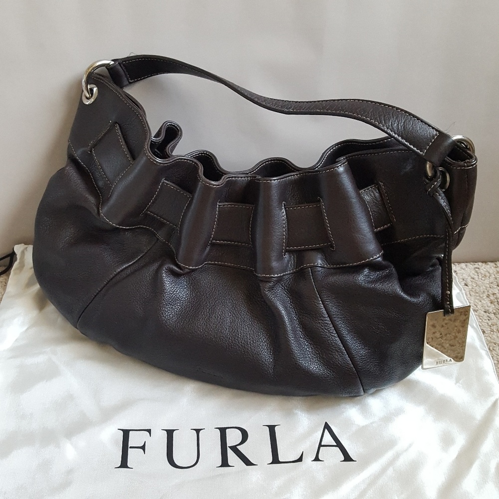 Furla Soft Calf Leather Hobo