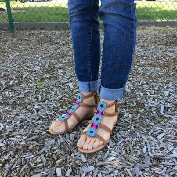 Beaded sandals - Picture 2 of 5