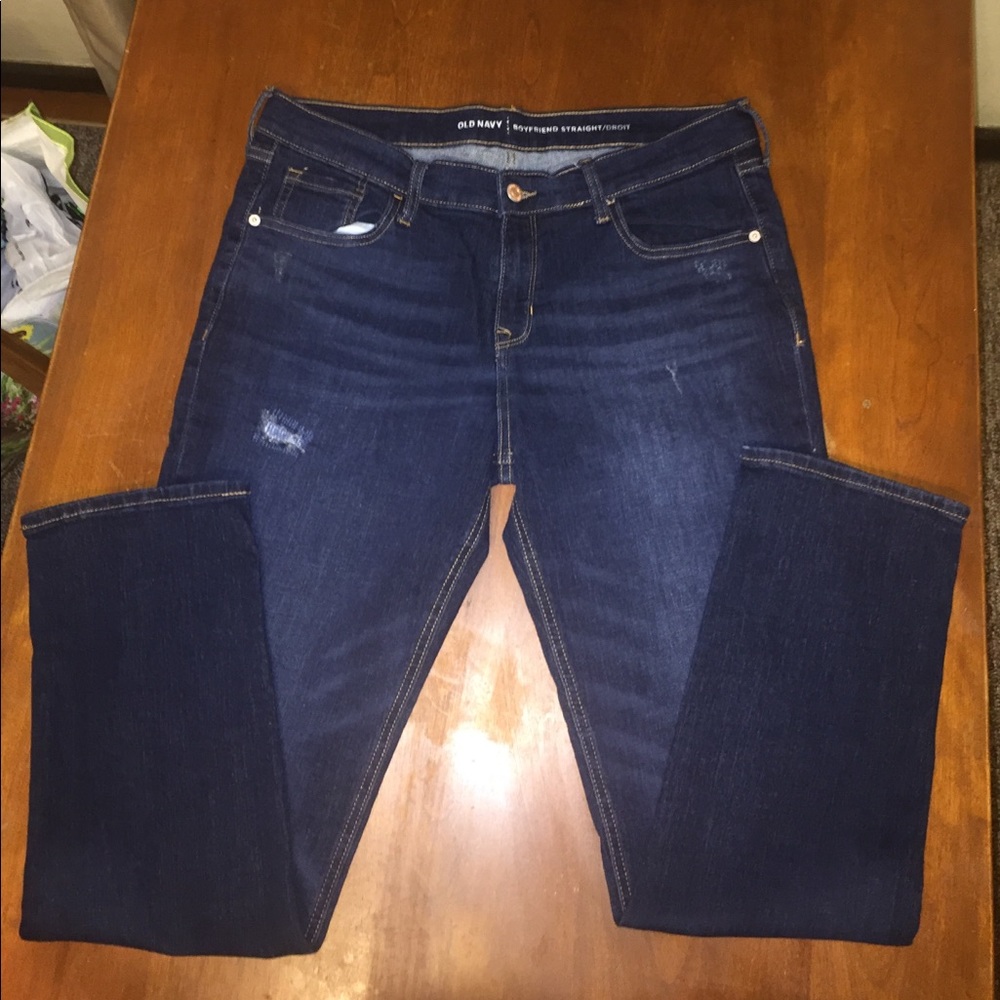 Old Navy. Boyfriend. Straight. Jeans.