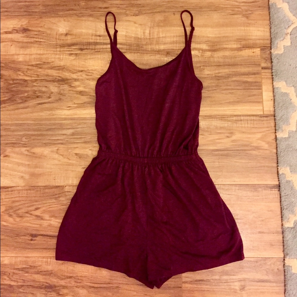 Never Been Worn Raspberry Romper