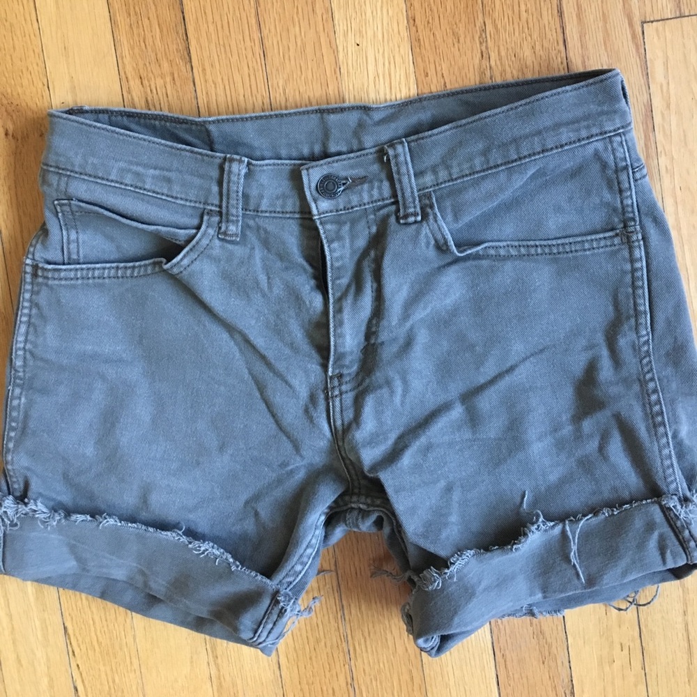 Levi's 513 denim shorts