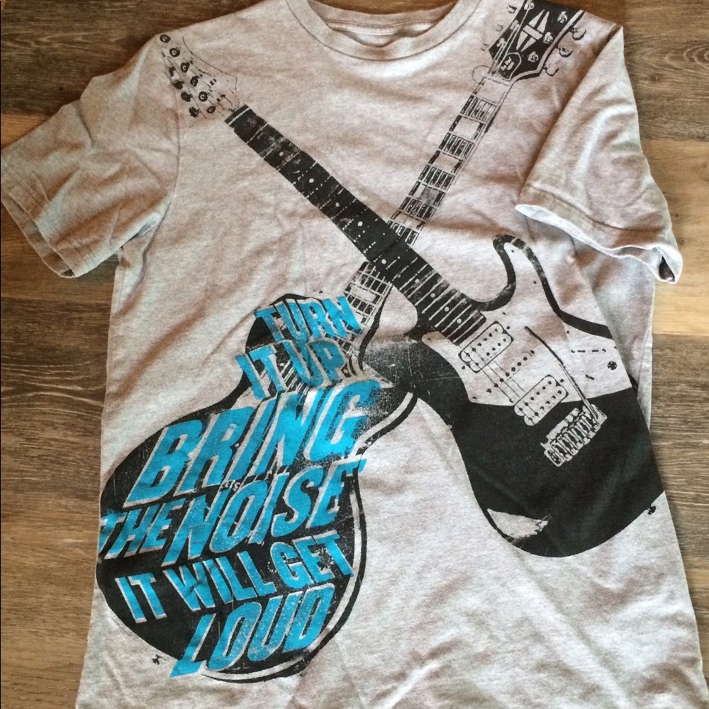 Gap Kids Music/Guitar themed T-Shirt youth XXL