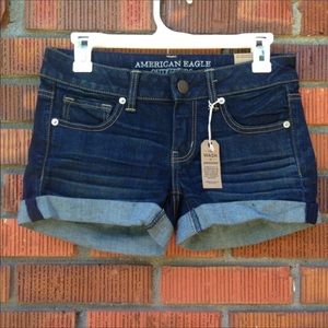 American Eagle midi shorts