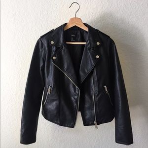 Forever 21 Faux Leather Modo Jacket