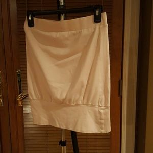 Pink cotton tube top