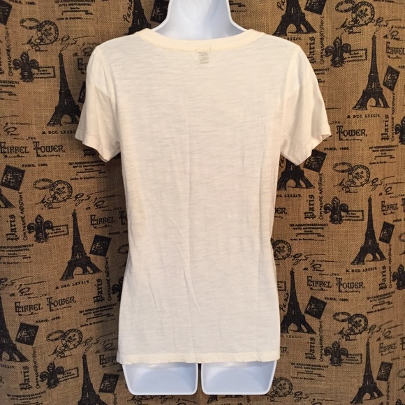 J. Crew Gold Leaf Print Top Size XS - Picture 4 of 6