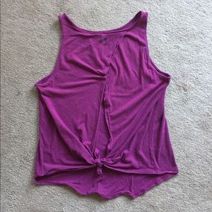 Under armour training top- tie up