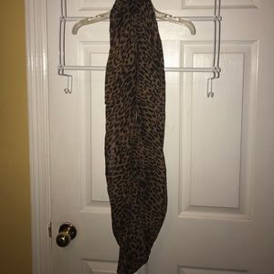 Animal print scarf