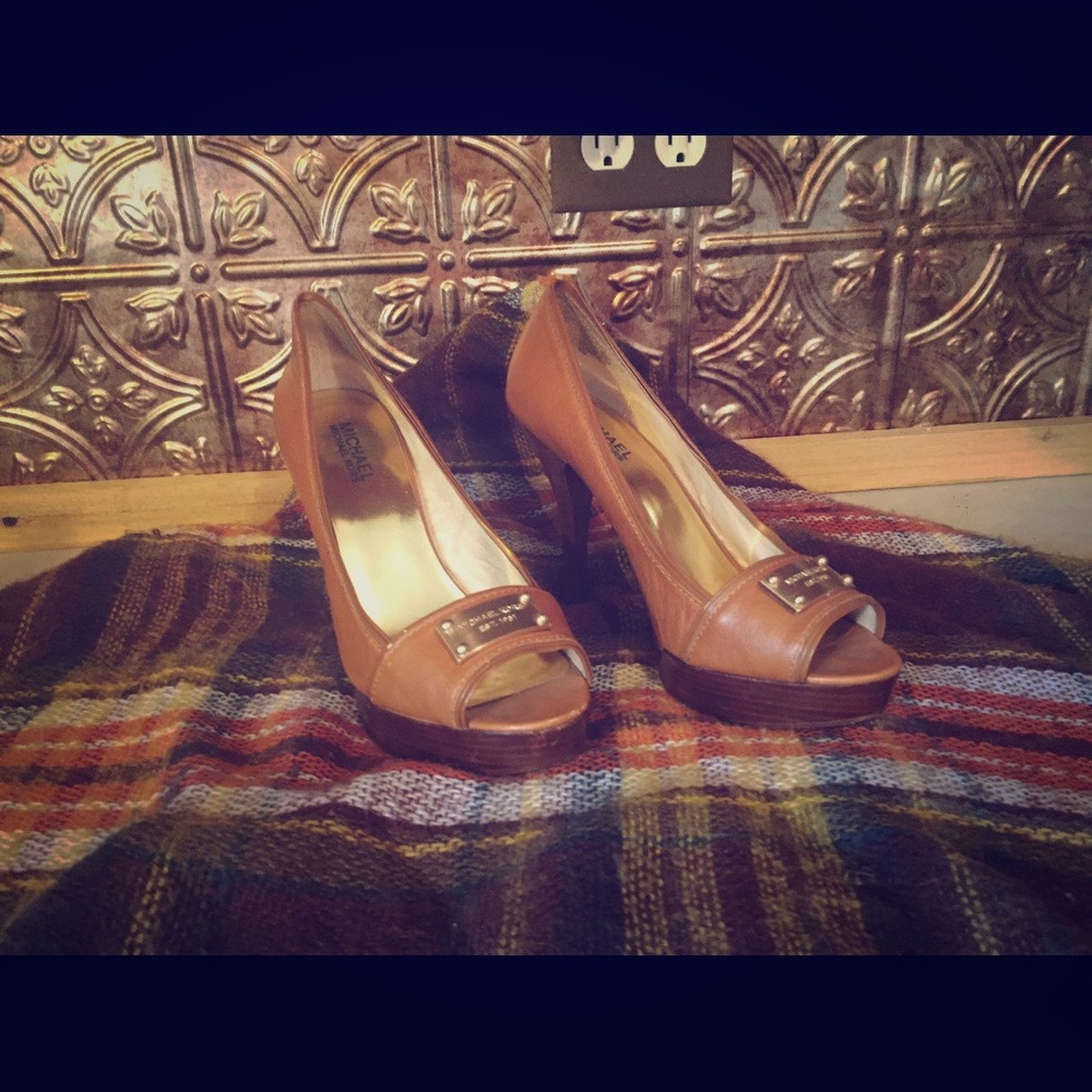 Michael Kors Peep Toe Heels