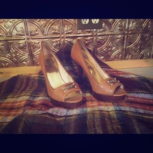 Michael Kors Peep Toe Heels