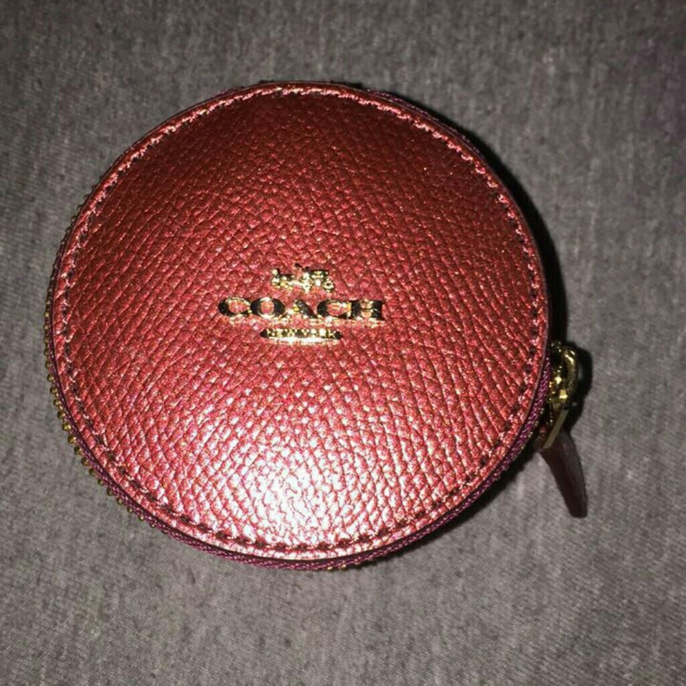 Coach mini jewelry holder