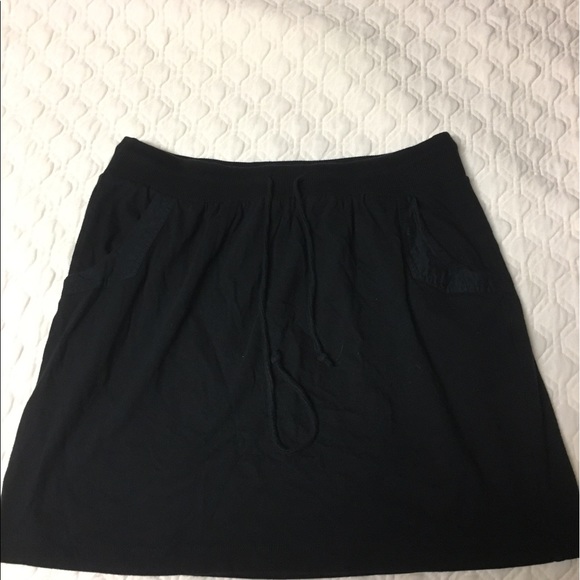 Black drawstring skirt - Picture 1 of 1