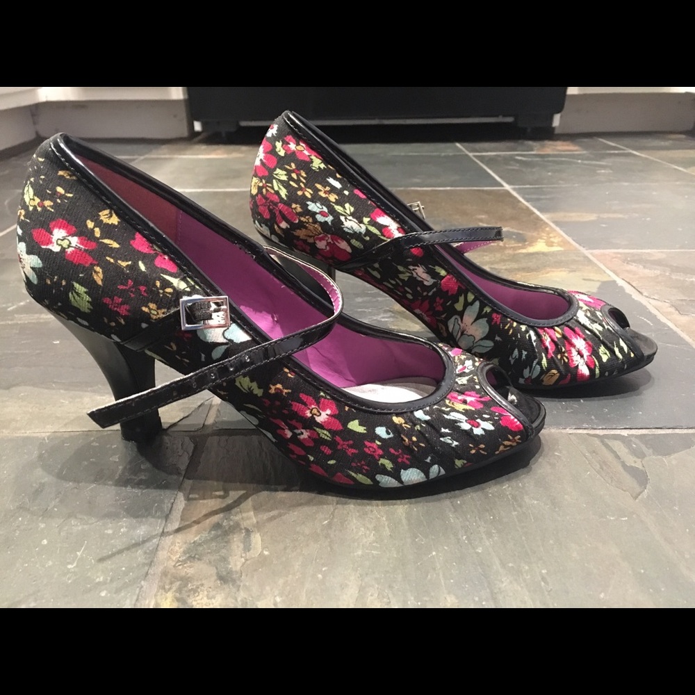 Floral Madden Girl heels