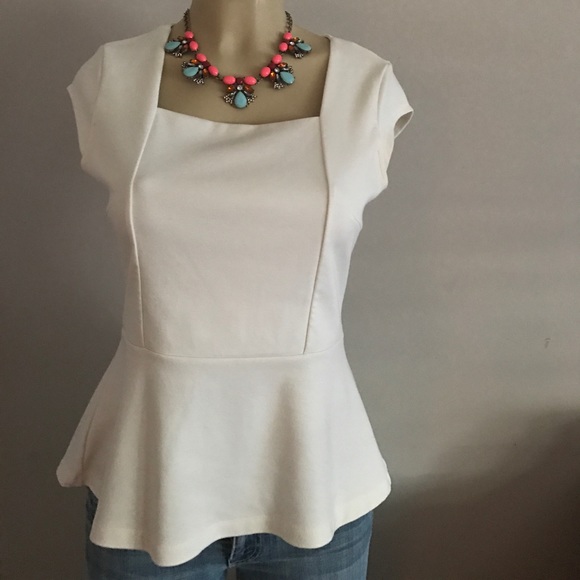 The Limited Peplum blouse - Small - Picture 2 of 4