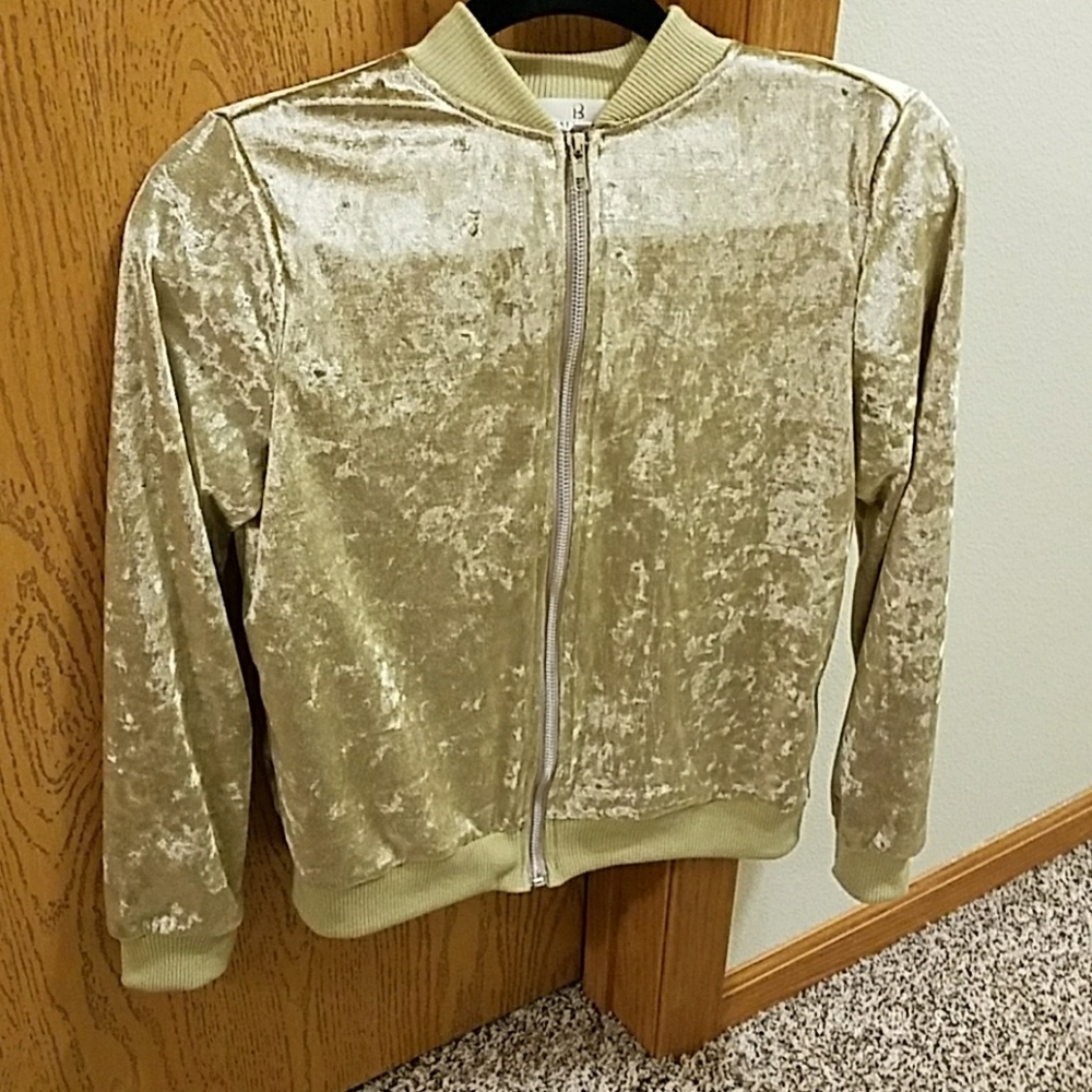 Velvet Bomber Jacket