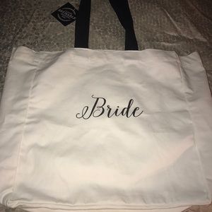 Bride tote