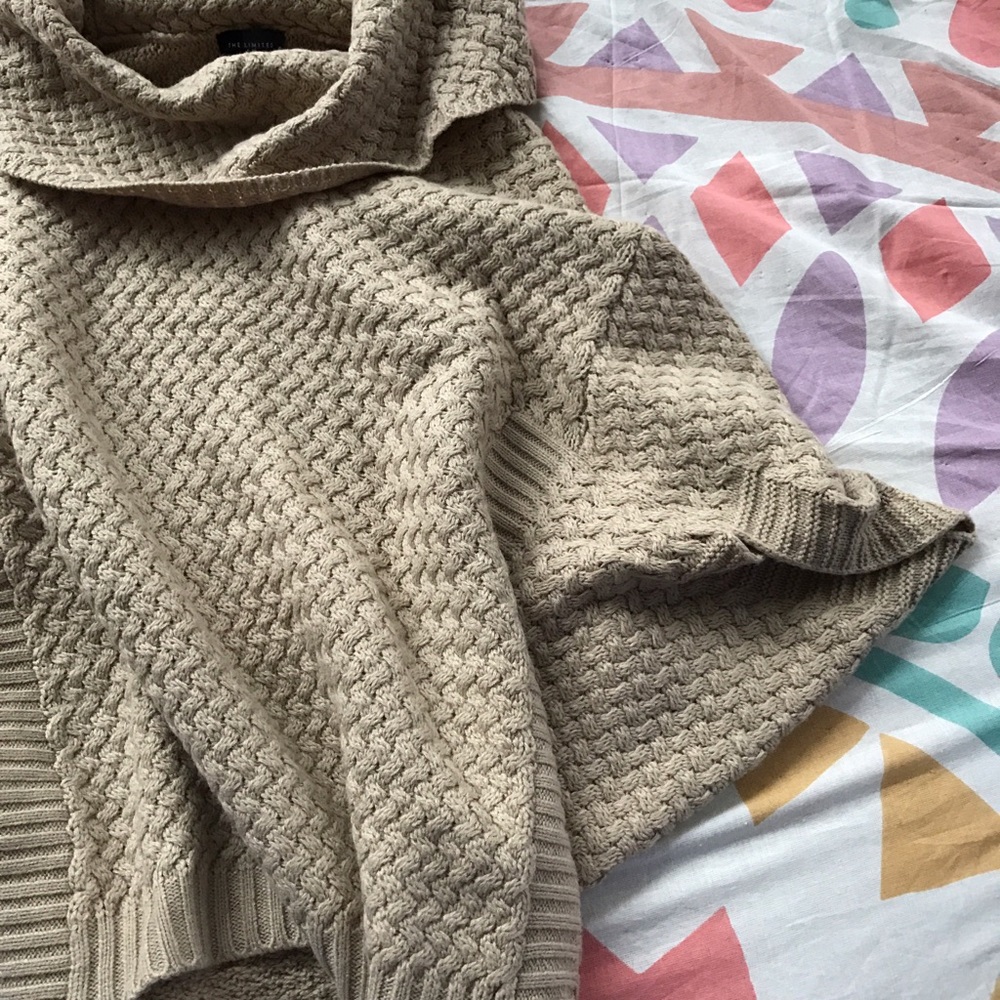 NWOT The Limited Cowl Neck Sweater - Picture 5 of 8