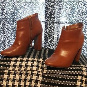 Tan Ankle boots